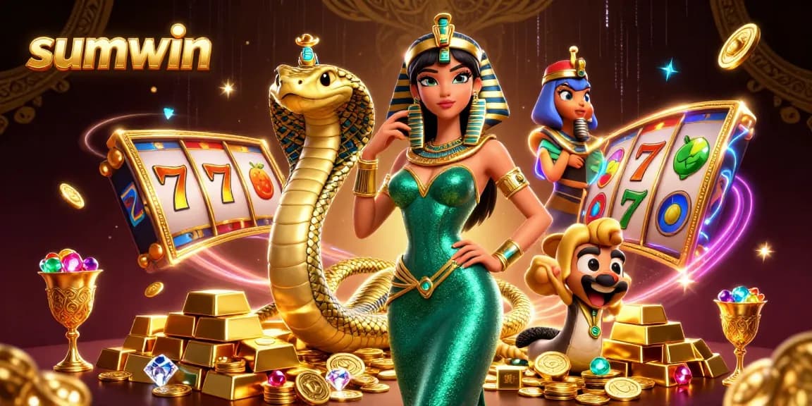Experience thrilling gameplay with sumwin slots, featuring vibrant symbols and glamorous riches.