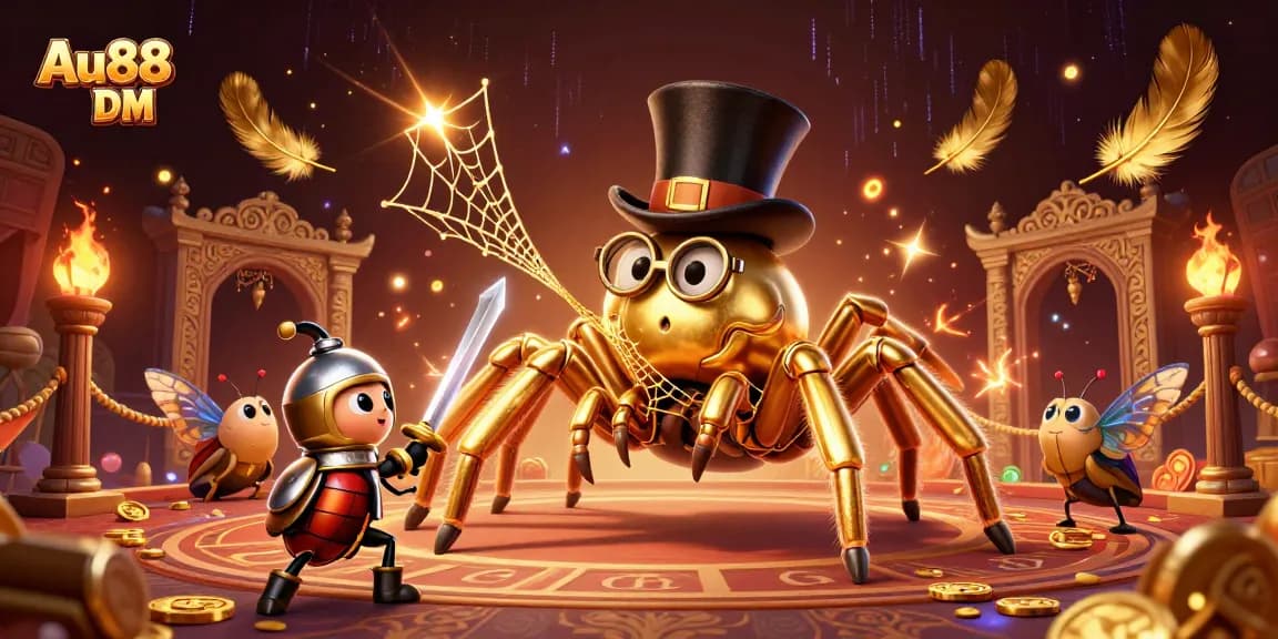 Engage with thrilling gameplay at Au88 DM while witnessing a grand casino scene.