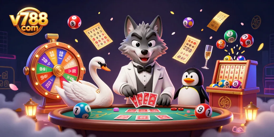 Experience thrilling gameplay excitement at v788 com with vibrant casino characters and dynamic gaming elements.