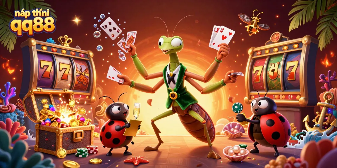 Experience winning with nạp tiền qq88 as vibrant characters showcase excitement in casino gaming.