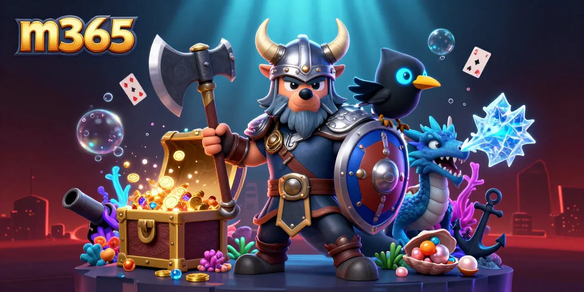 Experience ultimate thrills at m365 online casino with vibrant 3D characters and immersive gaming elements.