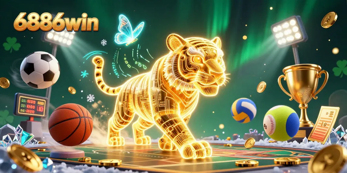 Engage in thrilling gaming experiences with 6886win in this vibrant casino illustration.