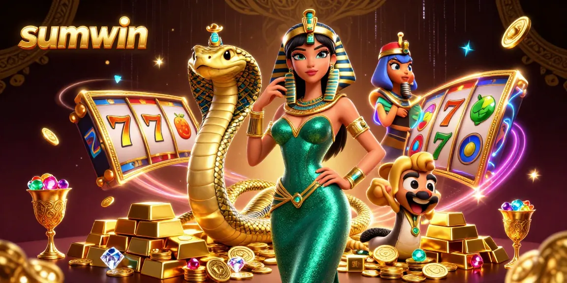 Experience thrilling gameplay with sumwin slots, featuring vibrant symbols and glamorous riches.