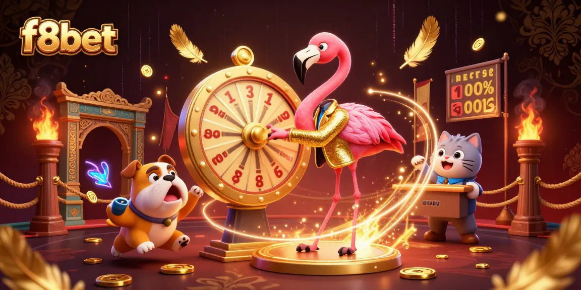 Experience thrilling moments with f8bet as characters engage in energetic gambling activities.