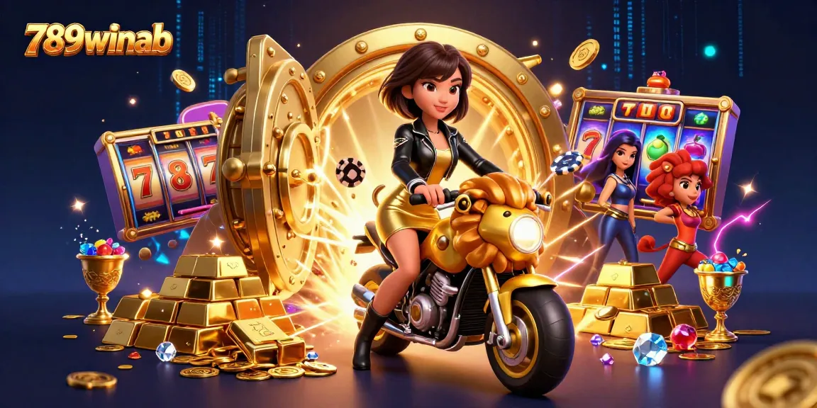 Spin the reels at 789winab's vibrant slots scene filled with casino treasures and excitement.