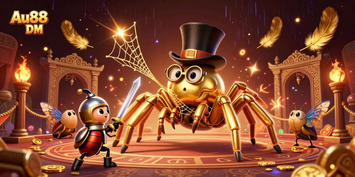 Engage with thrilling gameplay at Au88 DM while witnessing a grand casino scene.