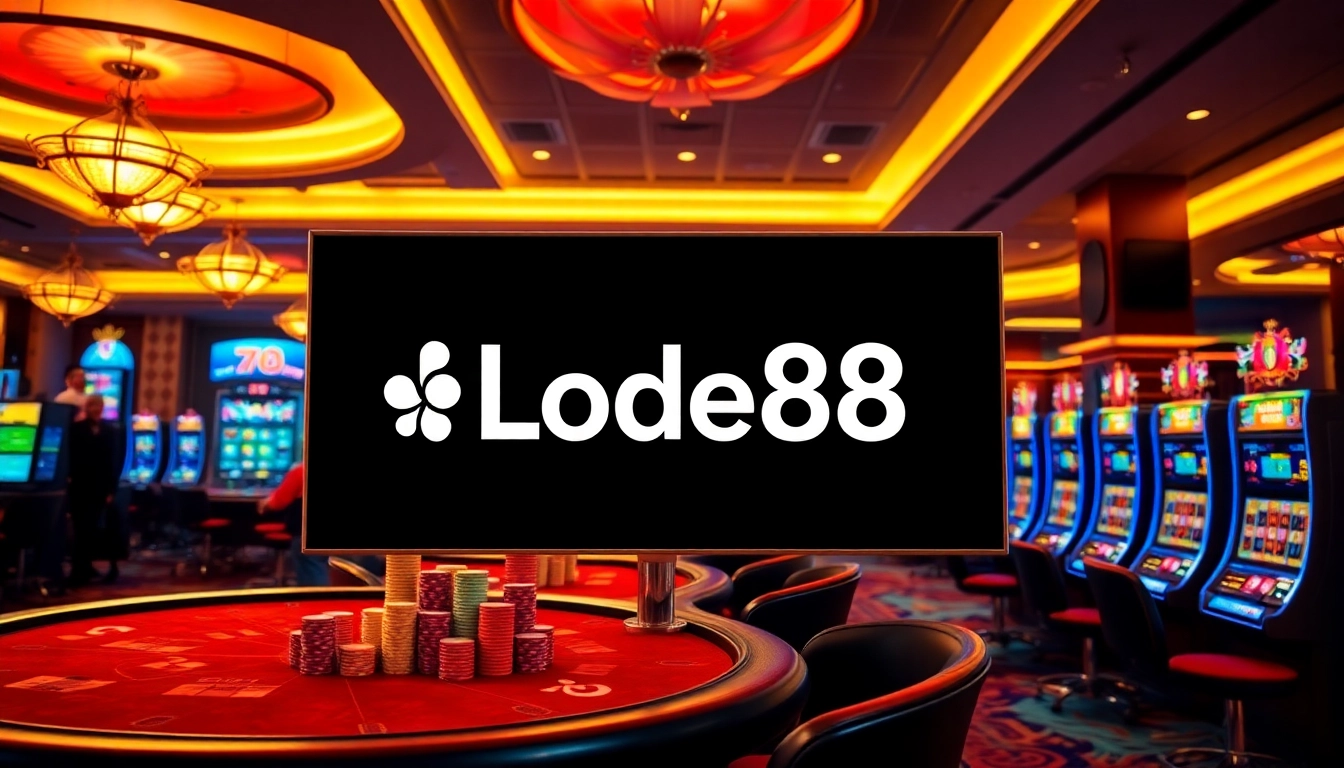 Engage in thrilling online gaming experiences at https://lode88.network/ with captivating casino visuals.