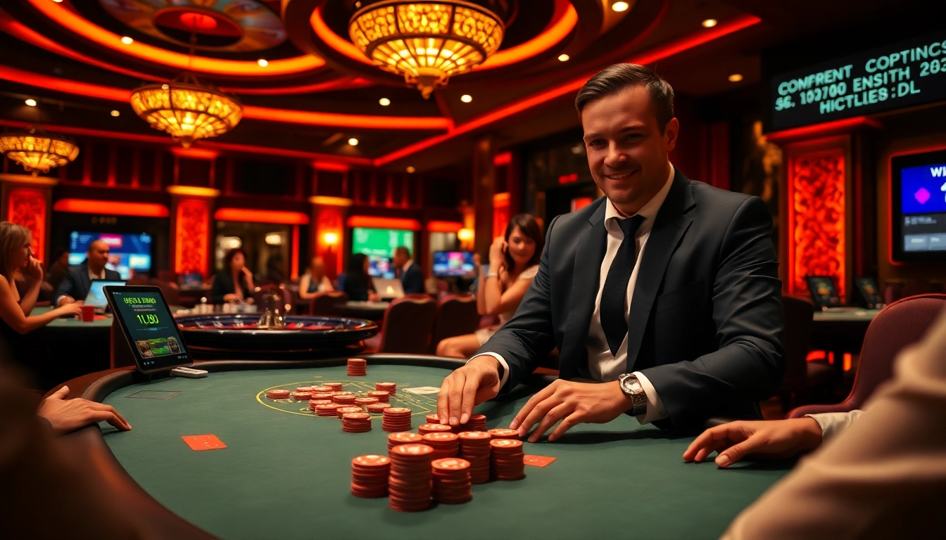 KJC liên minh offers a vibrant casino experience, featuring engaging poker and roulette gameplay.